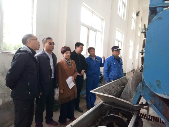 集团公司清静巡查组检查水情形公司污水厂清静生产事情