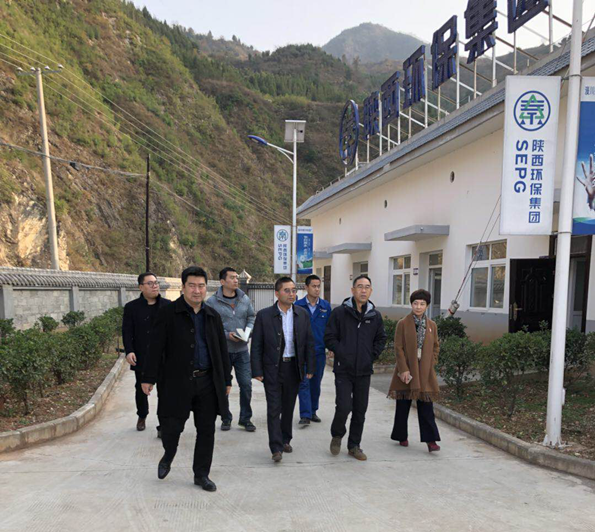 集团公司清静巡查组检查水情形公司污水厂清静生产事情