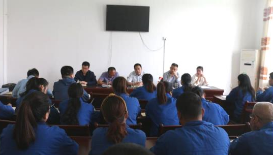 水情形公司下层调研助力打造全省标杆治污企业