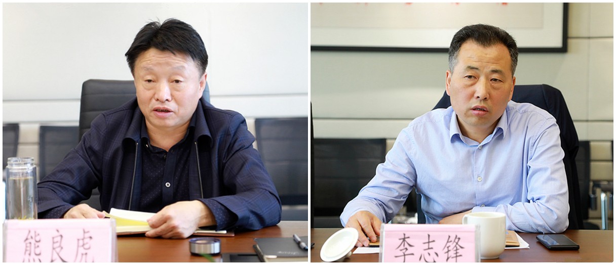 熊良虎会见富县县委书记李志锋、县长李彦侠