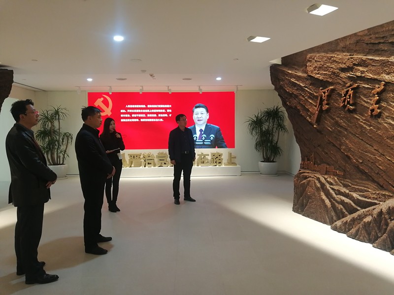 南宫NG28集团集团赴延伸石油集团、西安城投集团考察学习廉政文化树模点建设事情