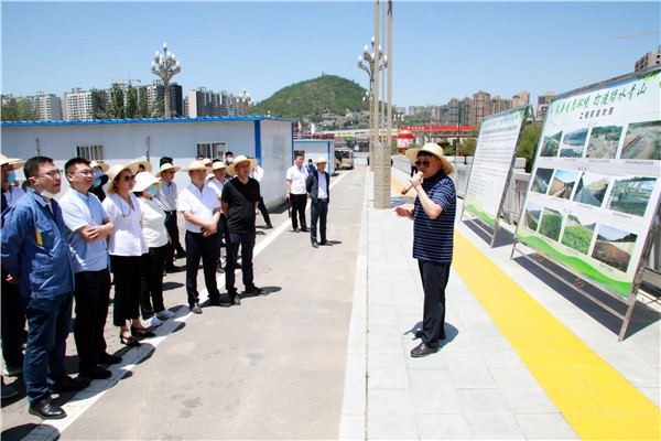 南宫NG28集团集团复工复产促增添项目观摩聚会与会职员走进环保保隆生态三秦在延在铜项目