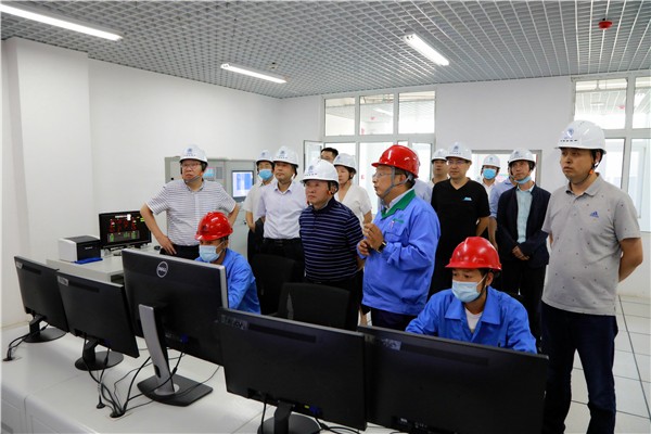 南宫NG28集团集团复工复产促增添项目观摩聚会与会职员走进环保保隆生态三秦在延在铜项目