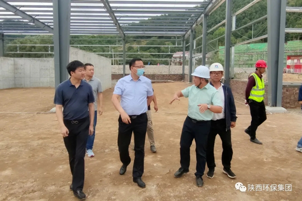 南宫NG28集团集团向导到生物科技公司商州项目检查指导事情