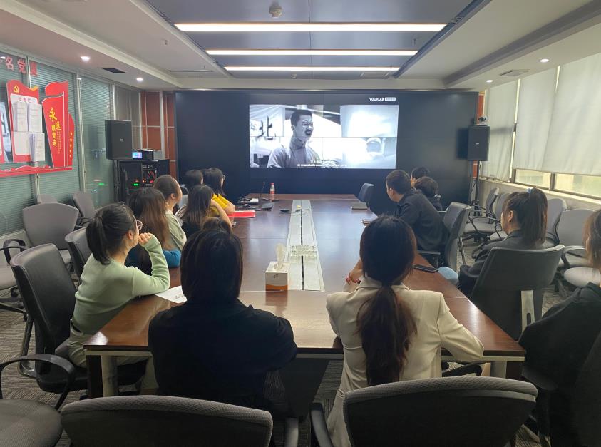 水情形公司团支部开展“请党放心，，，强国有我”主题团日活动