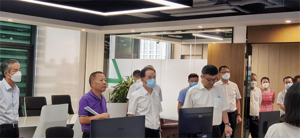 省国资委党委书记任国到秦创原南宫NG28集团集团立异中心调研