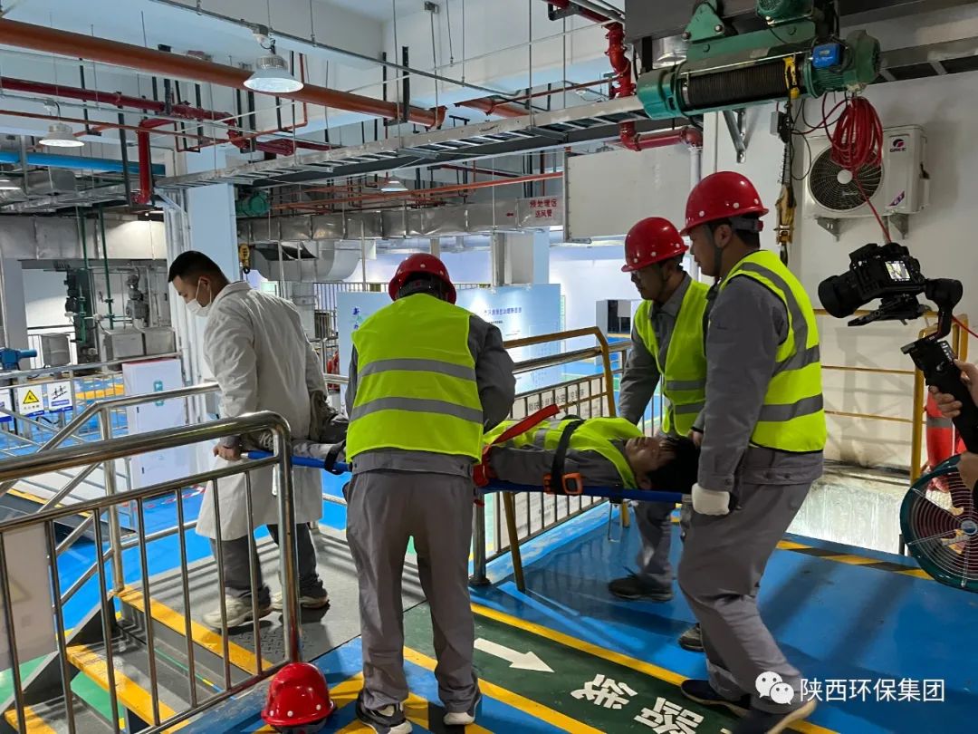 有限空间·无限清静｜南宫NG28集团集团举行2023年有限空间应急演练