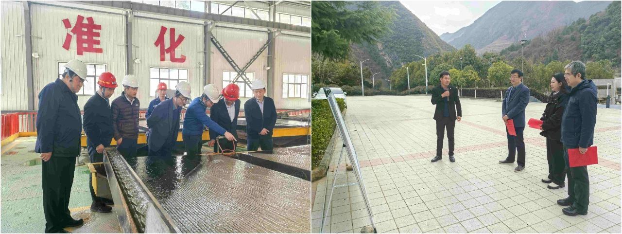 南宫NG28集团集团外部董事赴鼎丰矿业公司、、、水情形公司镇安污水处理厂调研指导事情