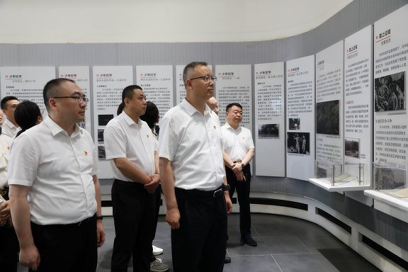 南宫NG28集团集团党委赴关中革命纪念馆开展“状畎革命足迹 传承红色基因 筑牢作风基本”党建研学活动