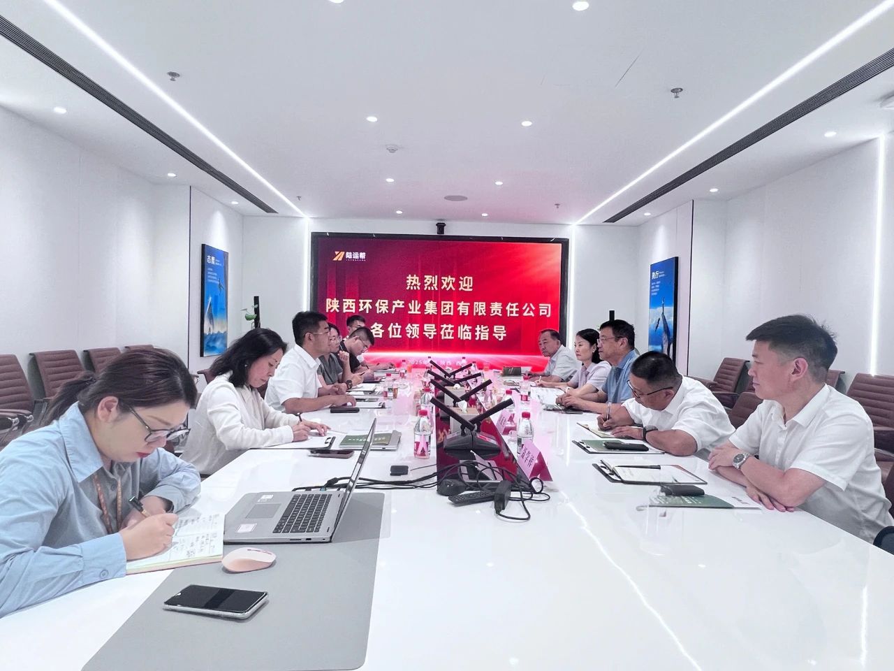 南宫NG28集团集团与陆运帮公司座谈交流